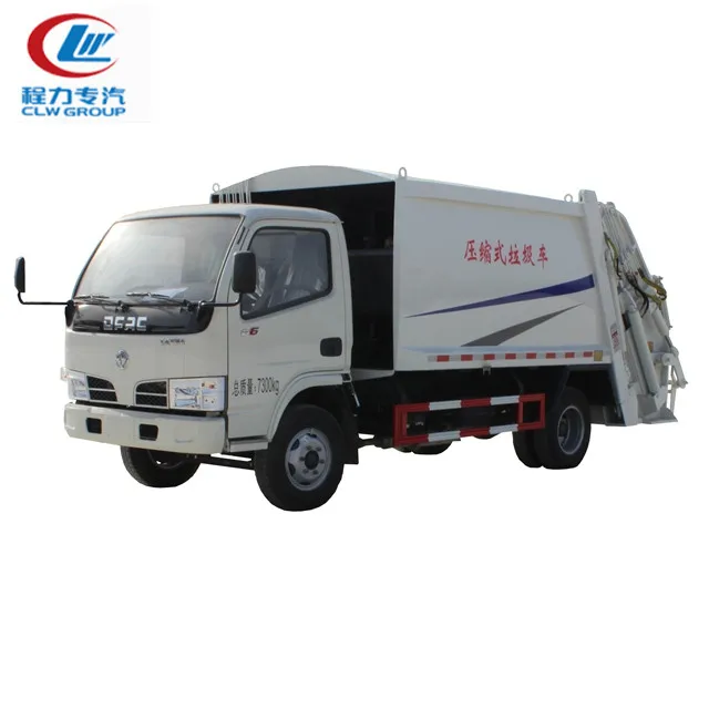 
5 Cubic Meter Trash Truck Garbage Recycle Truck 