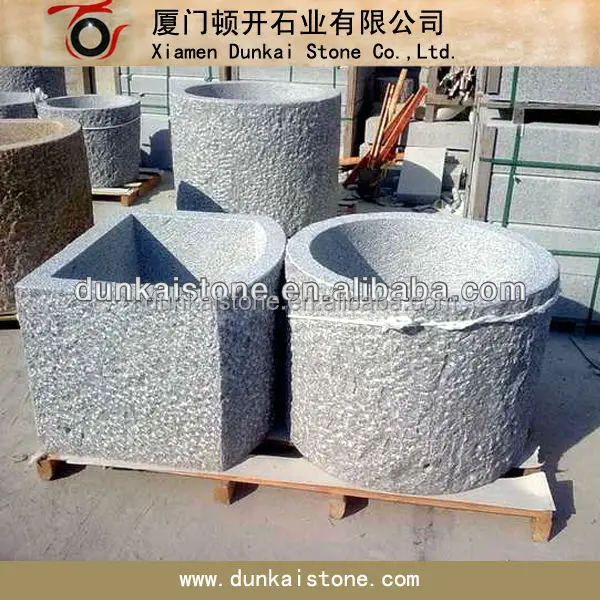 
Grey granite garden stone troughs for sale 