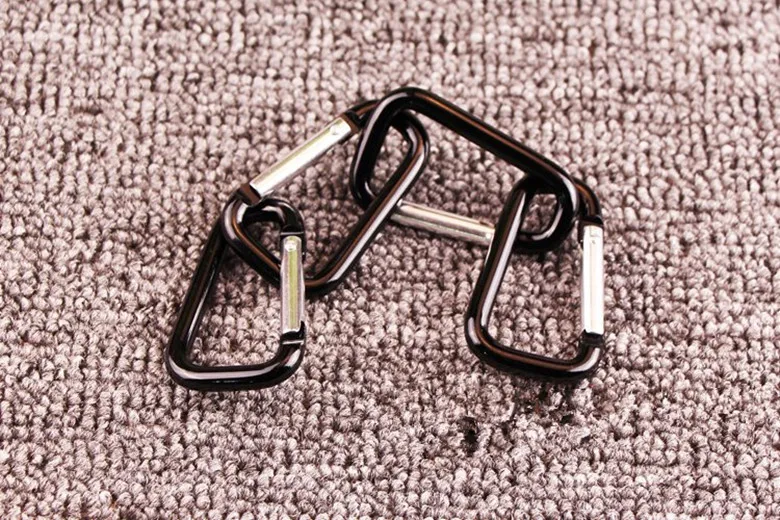 Travel Kit Camping Equipment Alloy Aluminum Survival Gear Camp Mountaineering Hook Carabiner