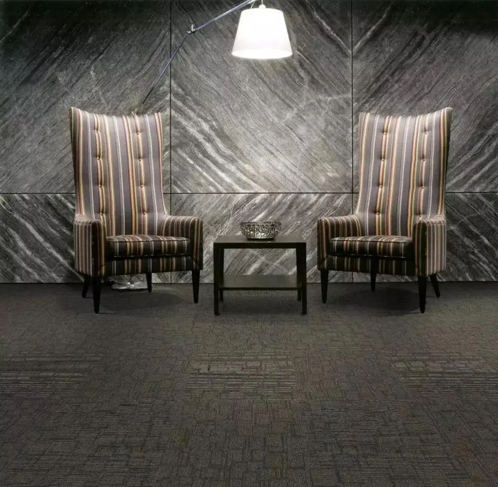 China factory polypropylene carpet floor office tiles carpets and rugs for sale  50x50cm