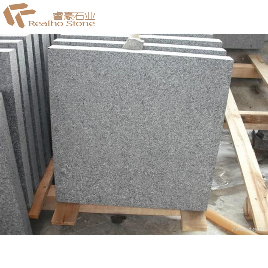 Огненная панда темно-серая гранитная плитка для дорожек