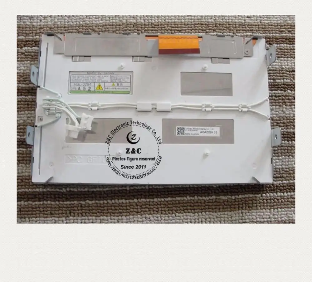 LTA080B458F Original 8 inch Replacement Car GPS LCD Display Module for Lexus