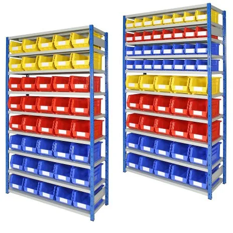 
Wholesale boltless rack small plastic storage bins 