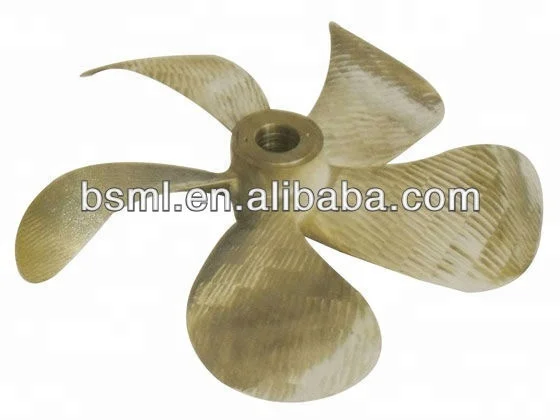 
5 blade bronze ship propeller 