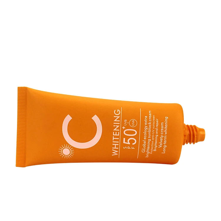 Cheap Factory Price  skin care packaging whitening body lotion protection sun cream squeeze tube