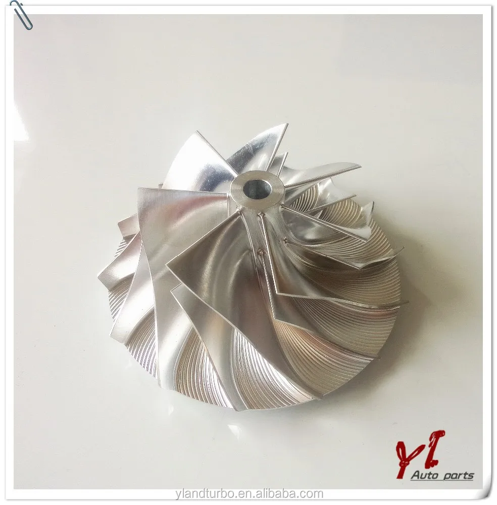 
High Performance Turbo HX35 Billet Compressor Wheel 3599649/4035699 Fit turbo/chra 2835695/4037470/4038209/4038210/4038211/40382 