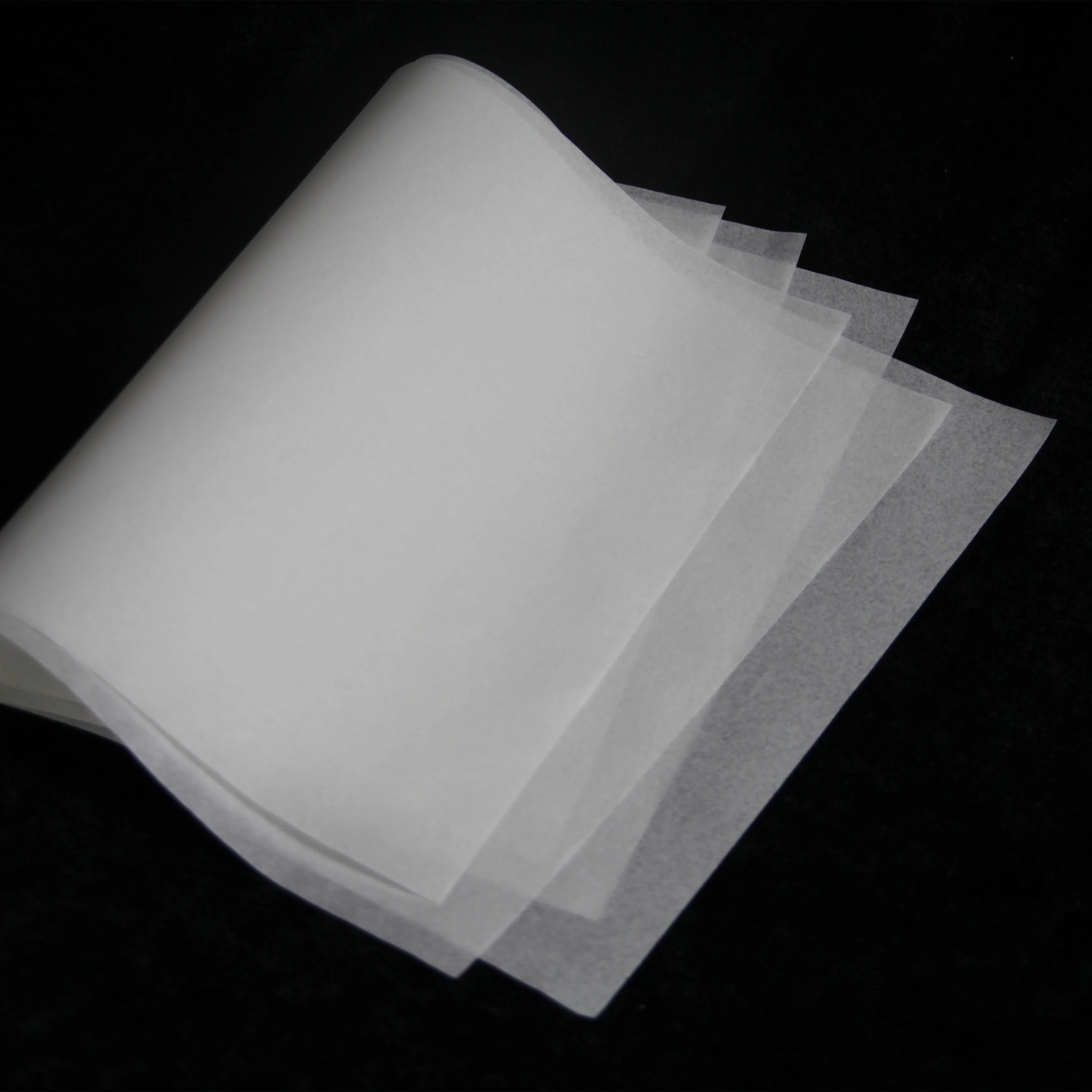 
2018 Hot Sale Greaseproof Unbleached Parchment Paper Tray Pan Sheet Liners 