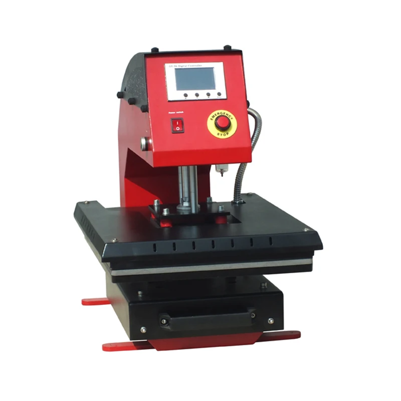 Pneumatic heat press automatic machine for heat transfer
