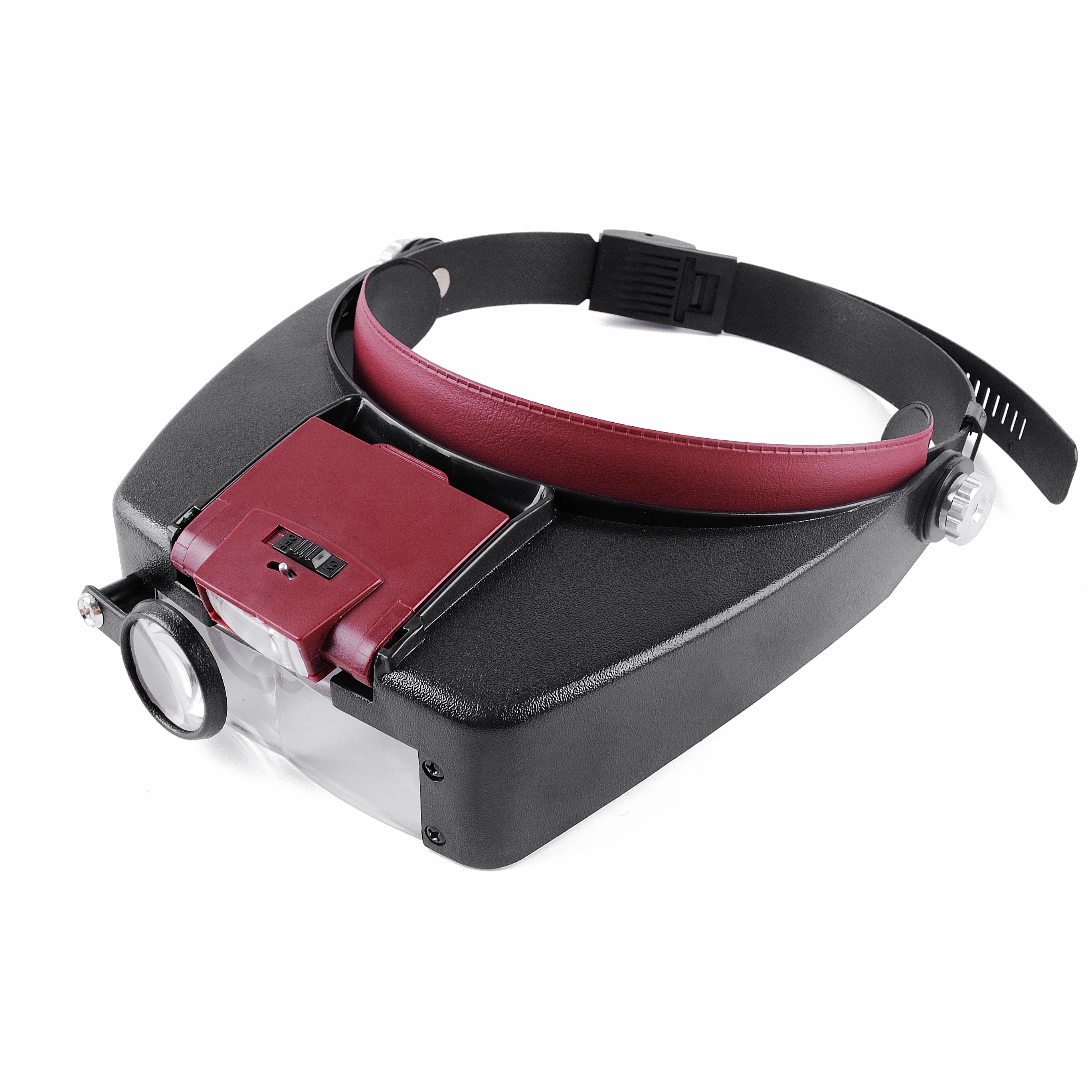 Led Light Head Lamp Magnifying Glass Jeweler Loupe 1.5X 3x 2X 8.5X 10X light headband magnifier