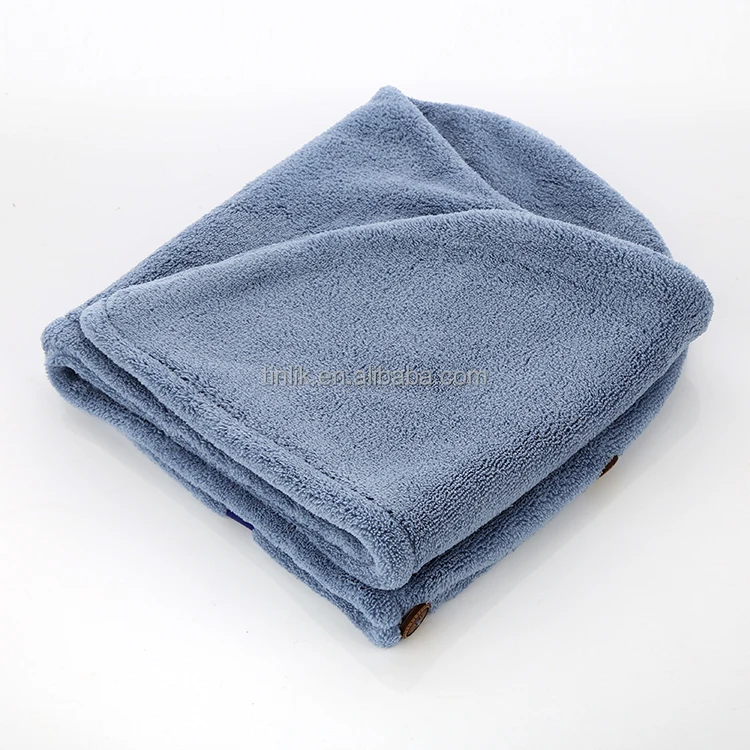 Микрофибра Горячая продажа волос сушки крышки, Красочные микрофибры волос сушки крышки для женщин