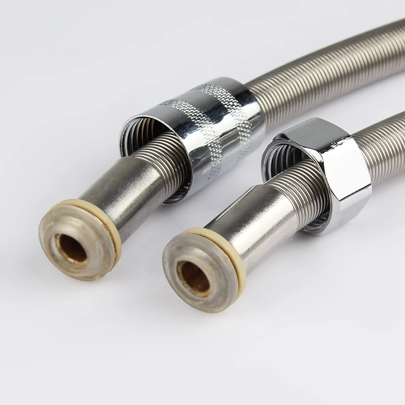 Stainless Steel  Luxury Spring Flexible Shower Hose with EPDM Inner Tube