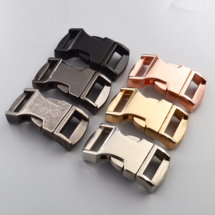 factory new style 5/8 inch quick release buckle metal handbag buckle with magnet