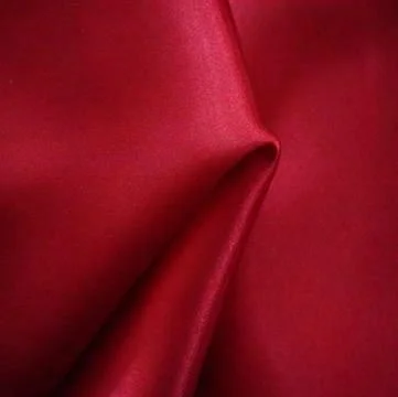 Polyester twist good feeling  crepe back satin fabric for wedding dress 190g/m