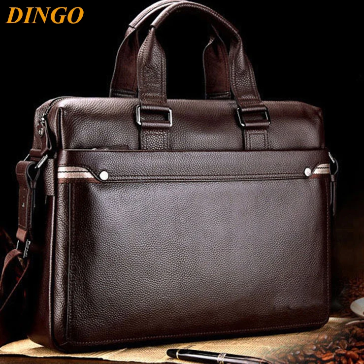 
Высококачественный коричневый кожаный деловой портфель для мужчин, офисный портфель, сумка  (60522186160)