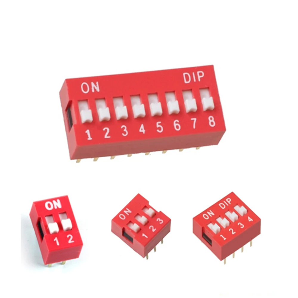 
PCB Piano DP series 2.54mm pitch DIP SWITCH 