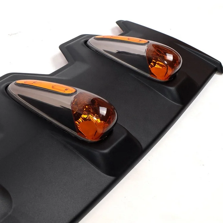 
Universal FITT ABS plastic roof light front spoiler for hilux revo rocco Thailand style chinese manufacturer 