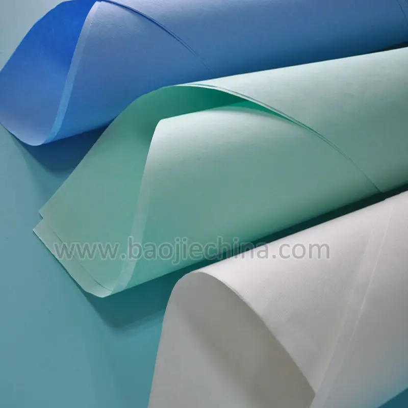 Waterproof medical paper crepe from china manufacturer