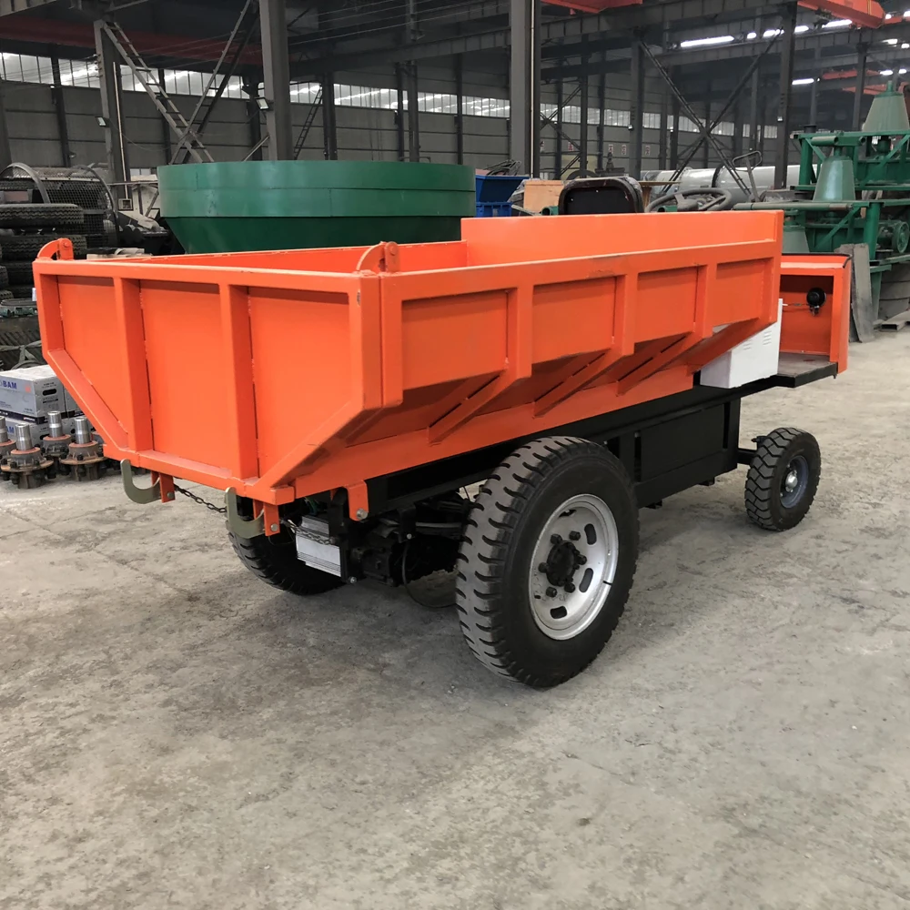 Four wheels electric Mini dumper, battery operated mini truck dumper for sale