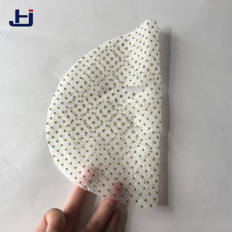 26gsm,  100% natural tencel face mask sheet with magnetive therapy