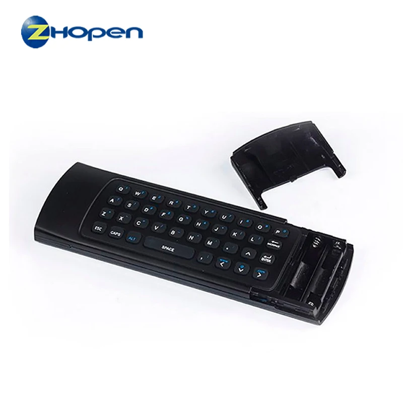 Mini Wireless 2.4G MX3 Android Universal Air Mouse Qwerty Keyboards IR Learning 6 Axis Gyro Remote Control for Smart TV
