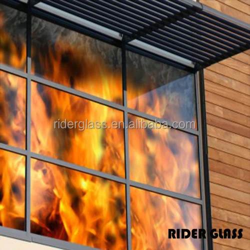 High quality Fire Resistant Rated Glass Tempered Anti Fire Protection Glass for Building