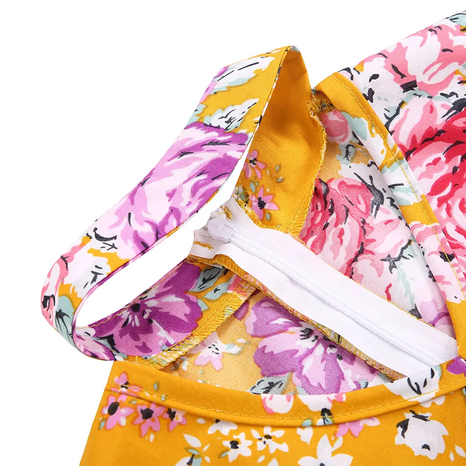 
Toddler Newborn Baby Girls V-neck Flower Printed Baby Girls Top 