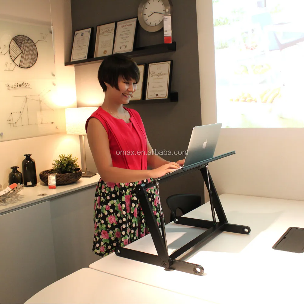 OMAX new desk sitting and standing table for office working