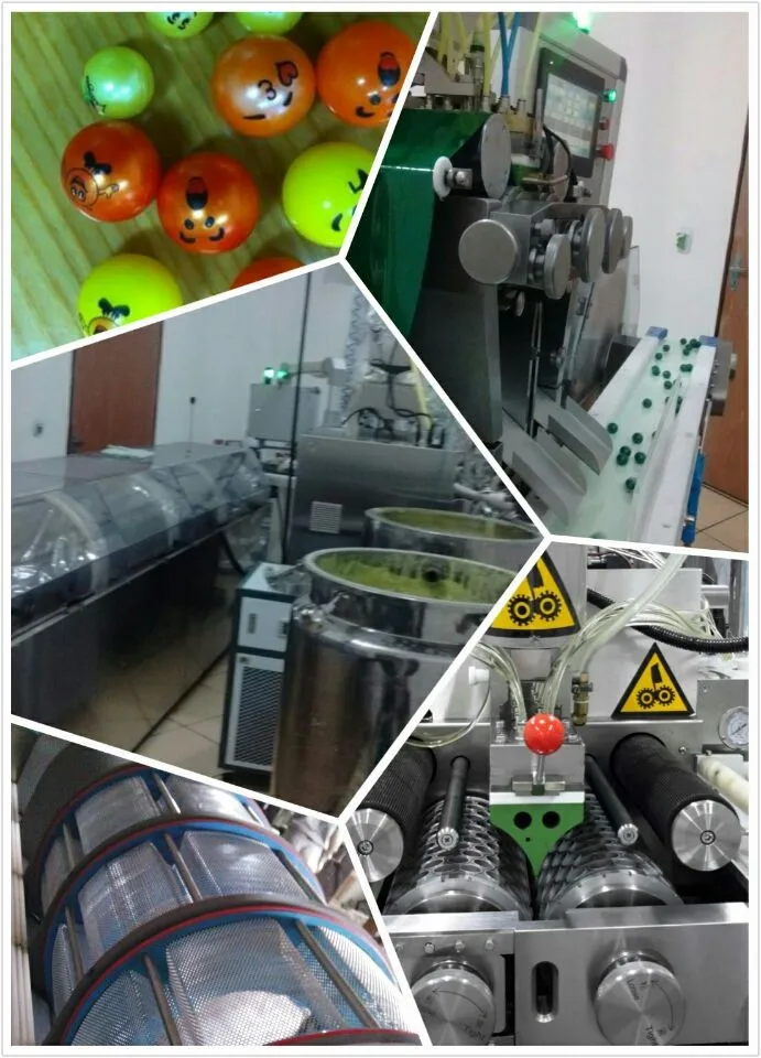 Medium Scale Paintball encapsulation making Machine for CS game ball