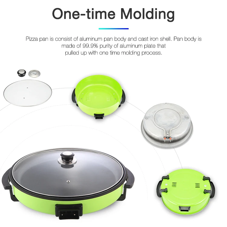 Andong thermostat system 42cm cooking pan with 4cm depth