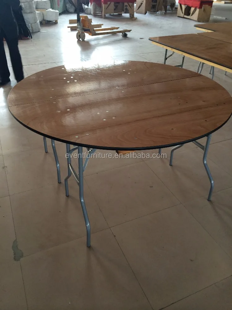 Qingdao eventfur restaurant banquet folding round table