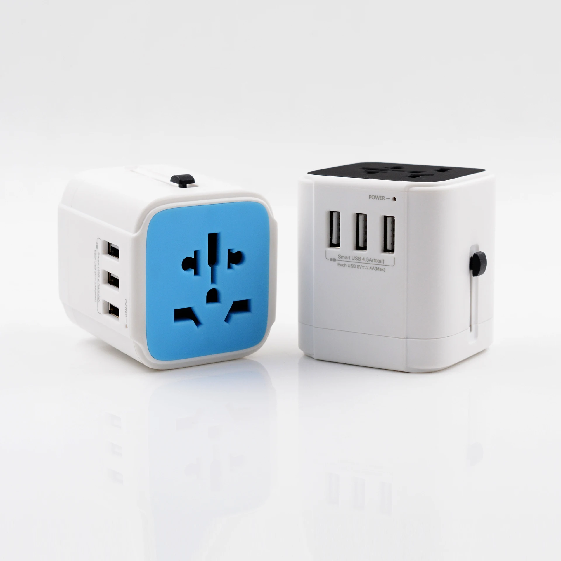 
4.5A USB адаптер для путешествий мир во всем мире универсальный адаптер 4 в 1 дорожная штепсельная розетка 