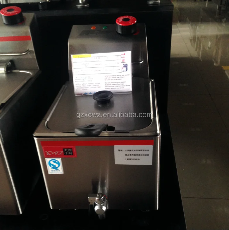 2018 China hot sale Factory Wholesale Electric 1 Tank 2 Basket Commercial Kfc Deep Fryer