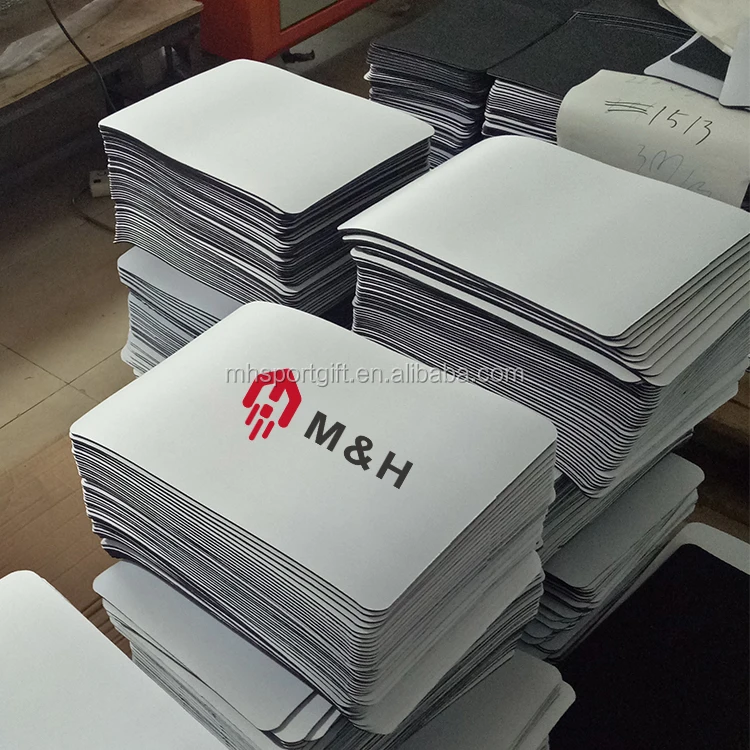 Factory blank rubber mouse pad sublimation any size