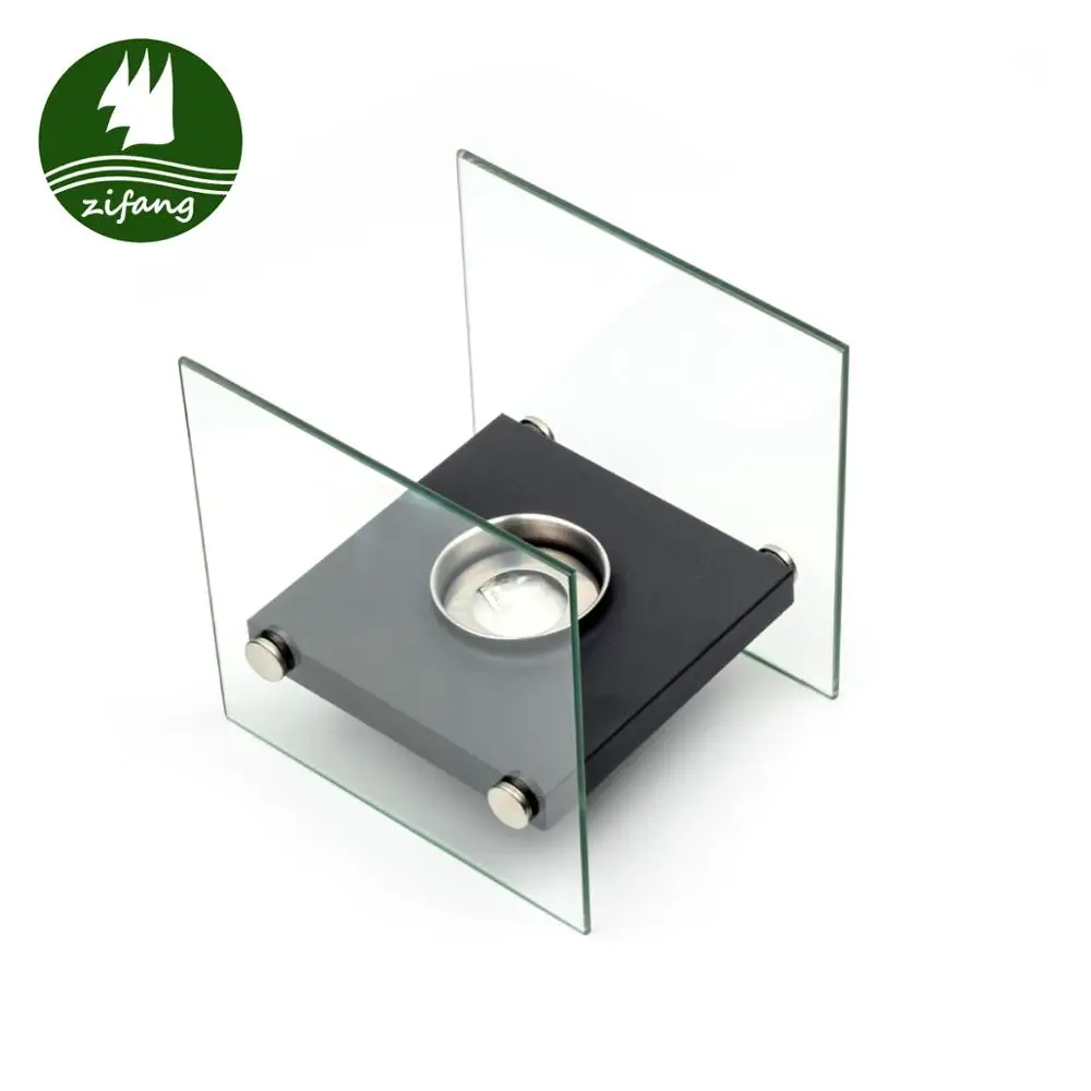 High quality and cheap modern style alcohol bio ethanol fire pit for tabletop fireplace