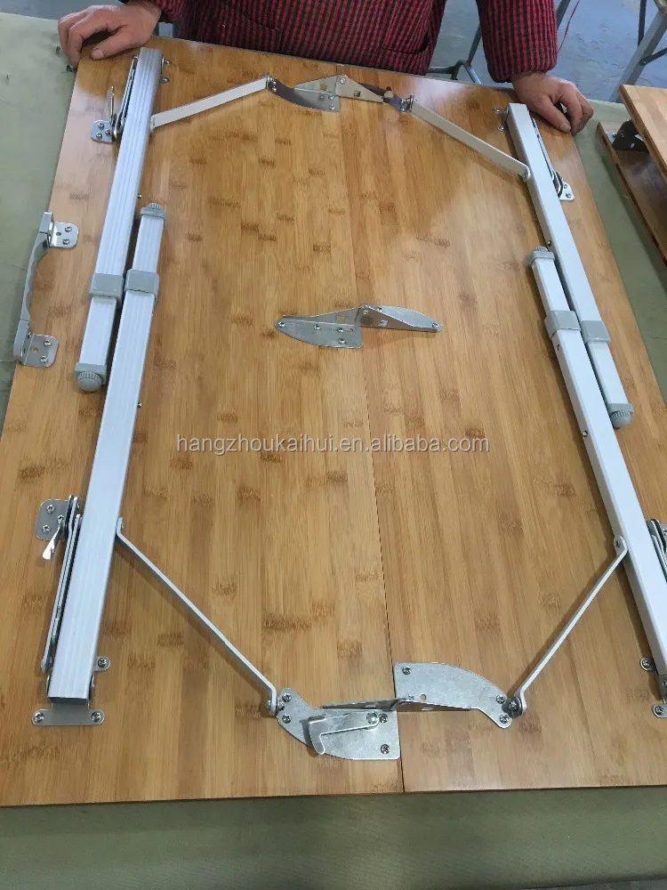 Высококачественный двухслойный Бамбуковый стол для улицы