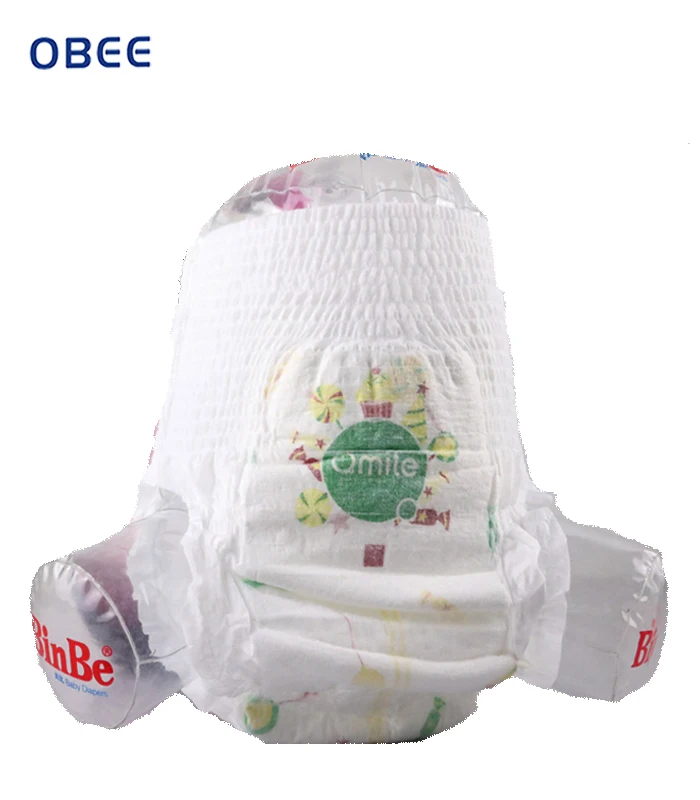 
High Quality OEM Baby Diapers Pants in Bales your Best Choice OBEE grade A disposable training pants xl/xxl/xxxl 