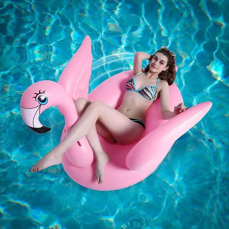 wholesale giant inflatable beach flamingo pool floats toys