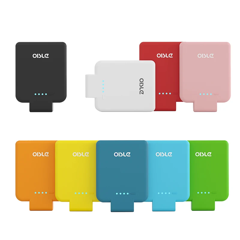 
OISLE Ultra Slim Wireless Battery Case Factory Price Power Bank with Quick Charging for iPhone 5 5s 6 6s 7 