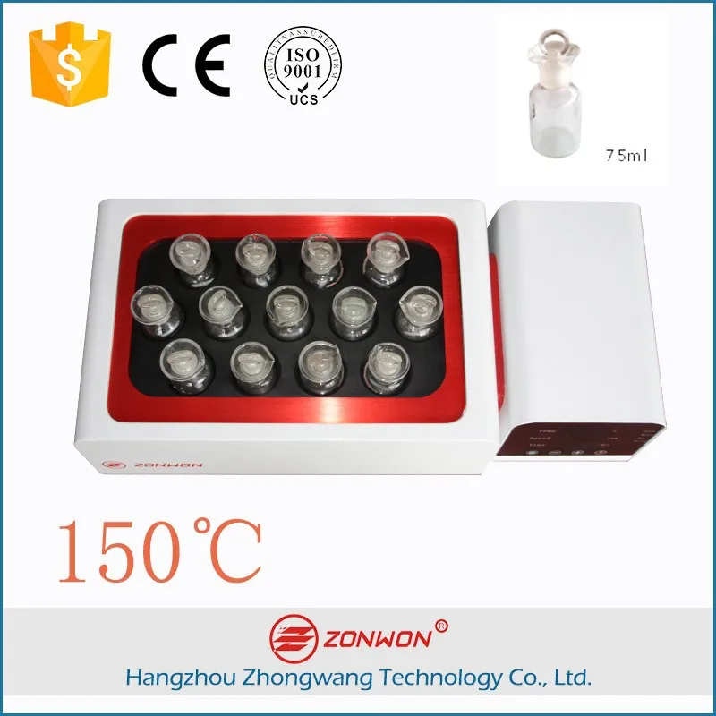 Отопительное Оборудование Maxmuim 150C 13 Образцов Растворения Hot Plate Магнитная Мешалка Китай