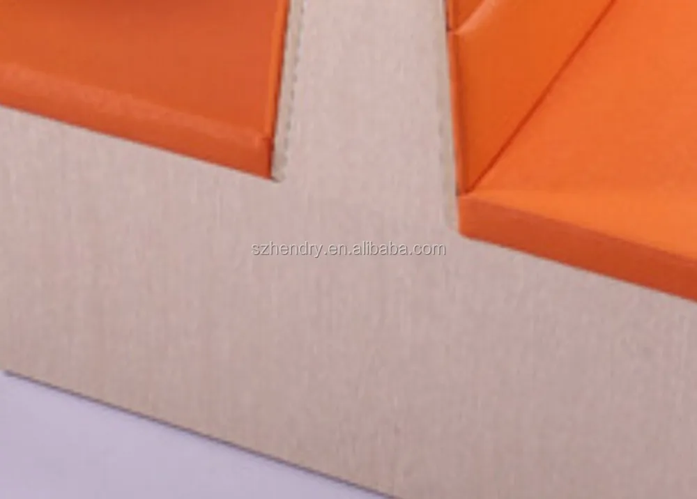 Hendry High Quality Booth Fast Food Restaurant Furniture Set Restaurant Booth Leather Booth Seating