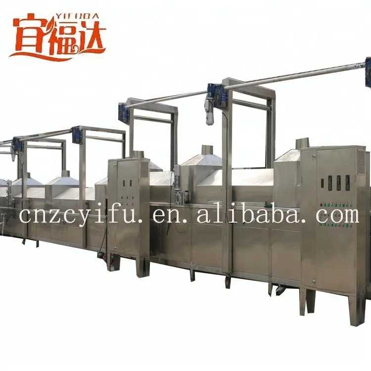 
Automatic bean curd Fried assembly line Tofu high speed fried production line 