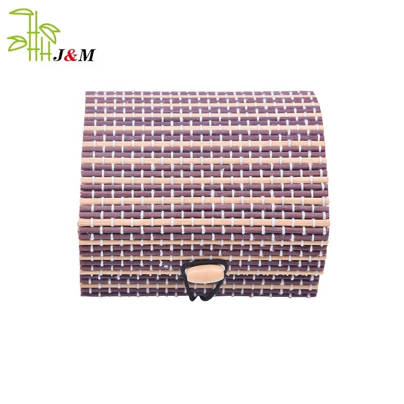 Wholesale Wedding Decoration Box / Colorful Gift Bamboo Box / Bamboo Jewelry Gift Box