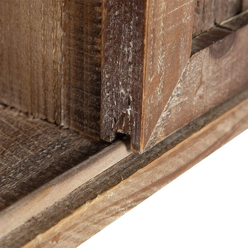 Vintage style  wooden cabinet wood hanging wall  storage cabinet