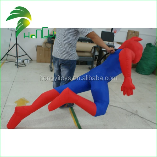 Giant Custom Inflatable Superhero Costume / Air Inflatable Hero Man