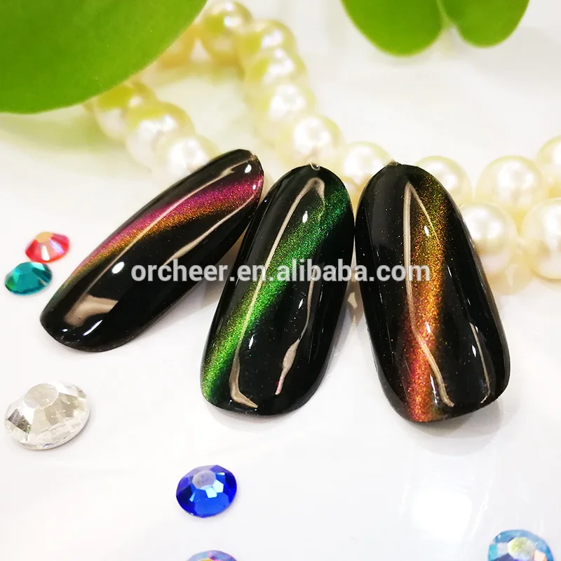 
Orcheer 3D 5D cat eyes effect Magnetic pigment powder for nails 