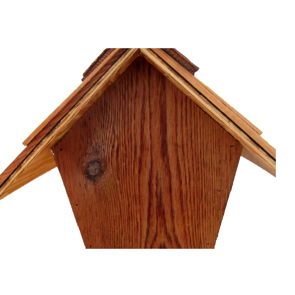 Wholesale factory price waterproof standing post box wood house mailbox