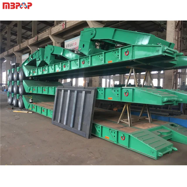 Cheapest Good Quality Removable Gooseneck  Steel FUWA Orjost Trailer for Sale Semi-trailer Truck
