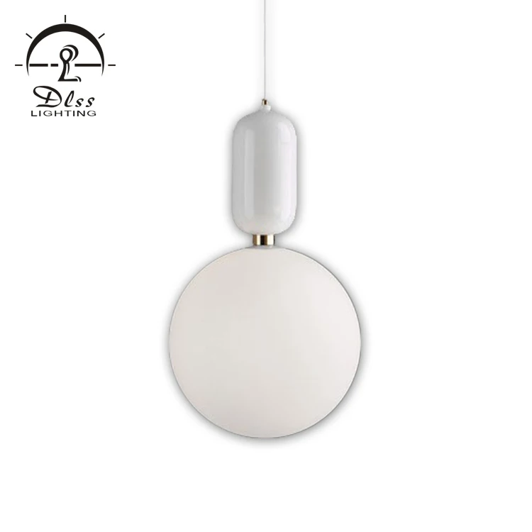 
Hot Sales G9 Pendant Lamp Iron Glass Material Small Cute Ball Chandelier 