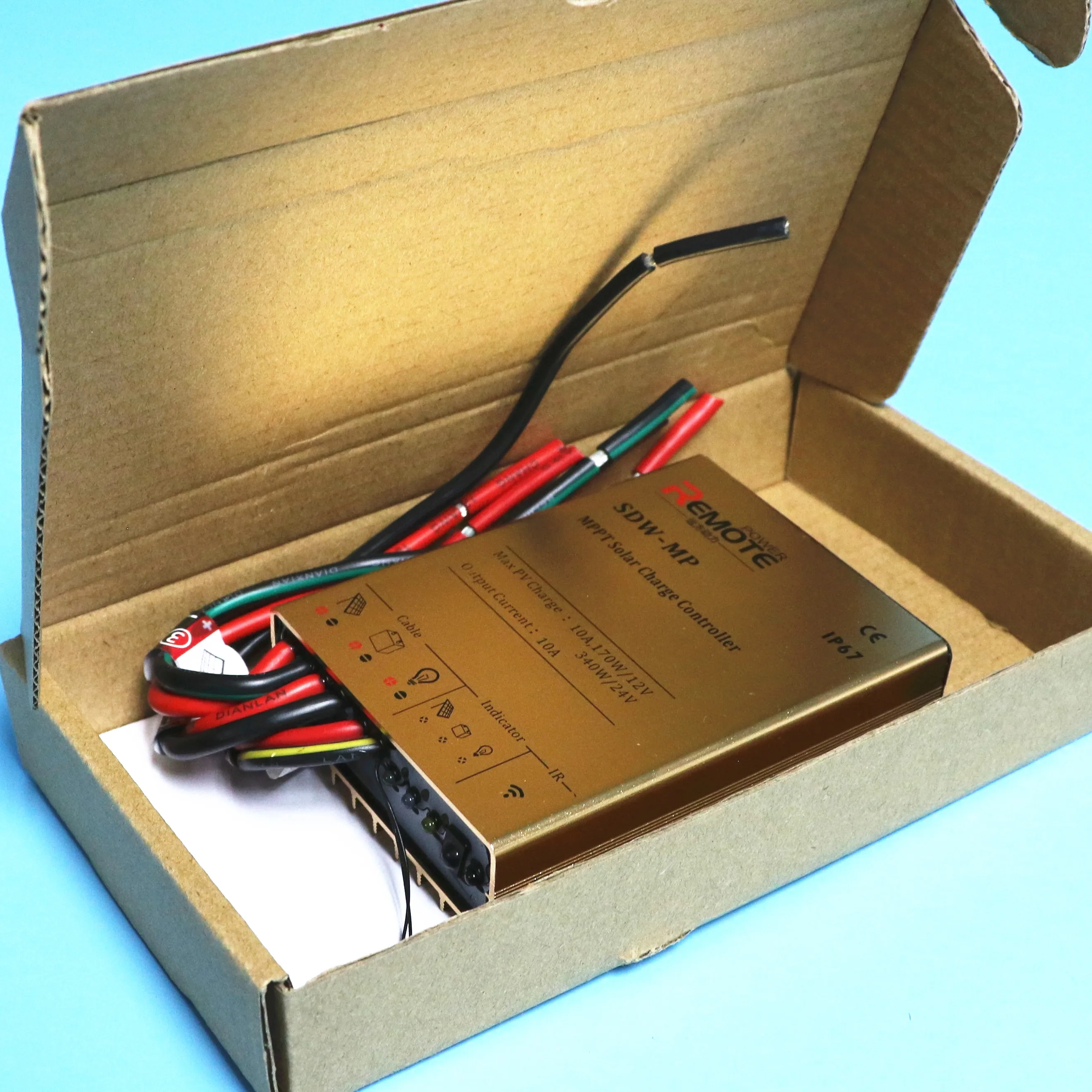 Best price waterproof IP67 20A 12V/24V Mppt Solar Charge Controller for Solar System