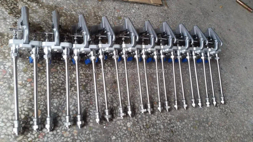 liquid rubber waterproofing spray mjachine ,spray gun